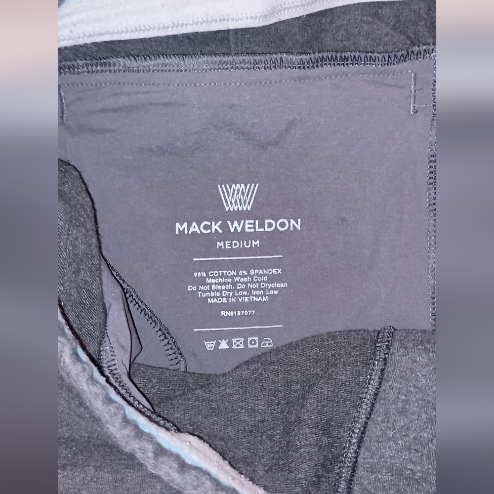 Mack Weldon Heathered Gray Men's Jogger Set Size Medium - Picture 9 of 14